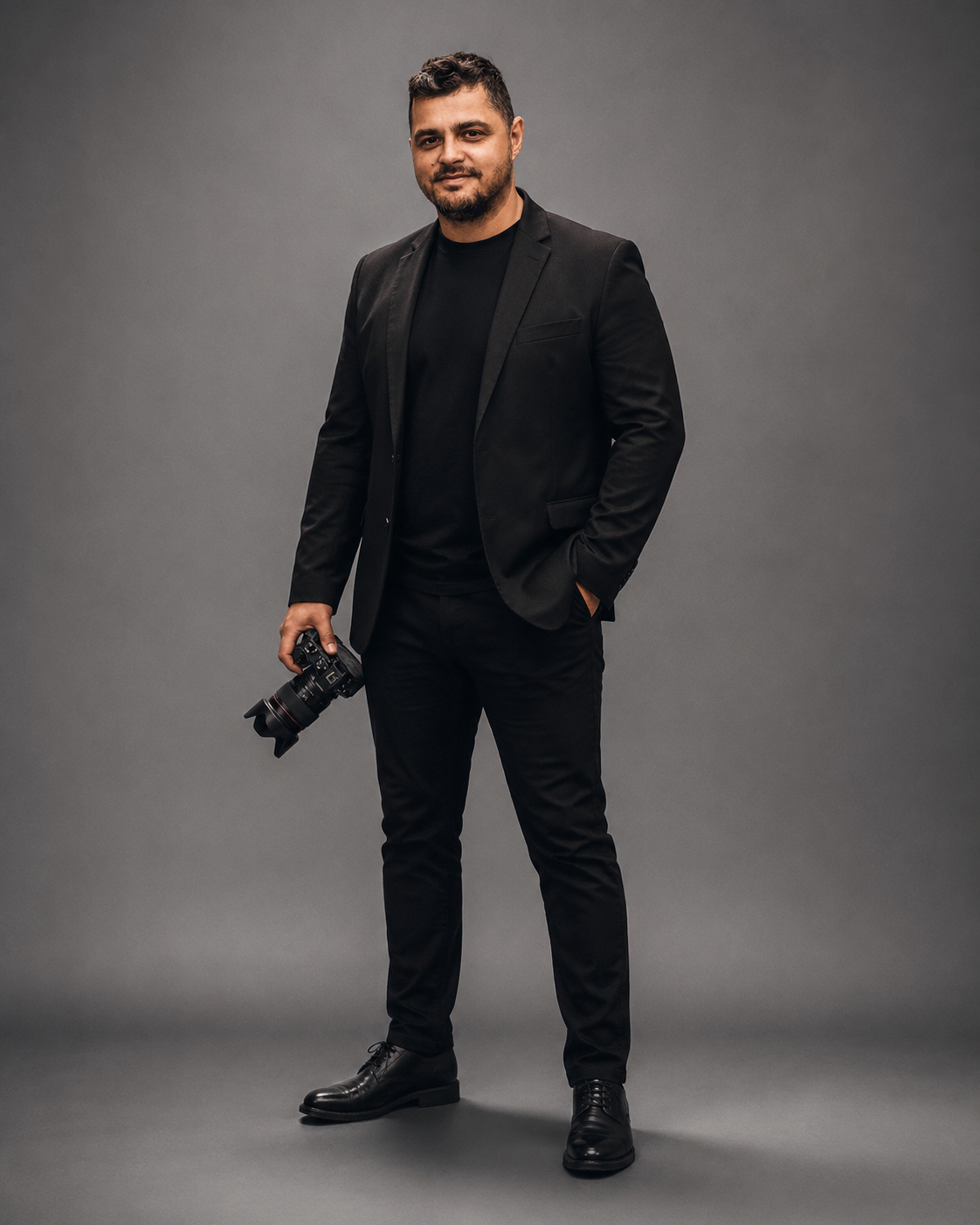 Jacek Palkiewicz fotograf w Koszalinie podczas sesji